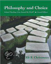 Philosophy And Choice