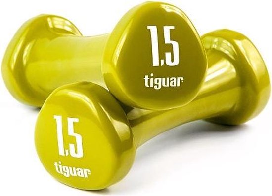 visueel Donker worden Afdaling Tiguar dumbbells 1,5 kg (set van 2) | bol.com