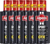 Alpecin Shampoo 6 x 250ml Sport CTX - Voordeelverpakking