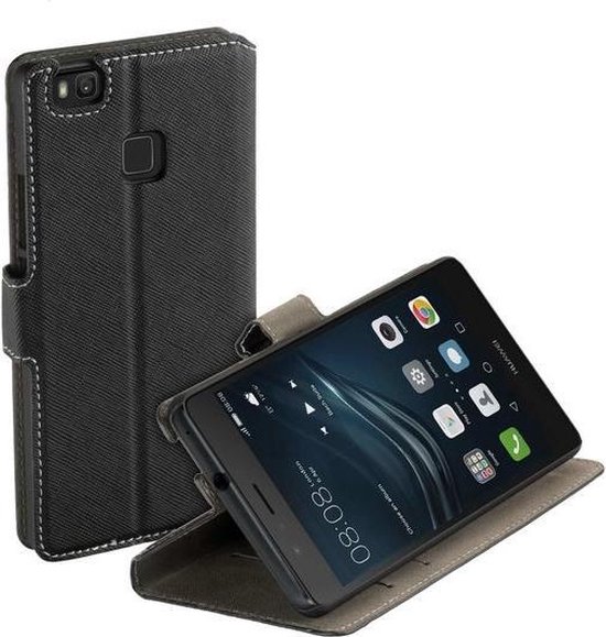 vuurwerk Prestatie Lol MP Case zwart bookcase style voor de Huawei P9 Lite wallet hoesje | bol.com