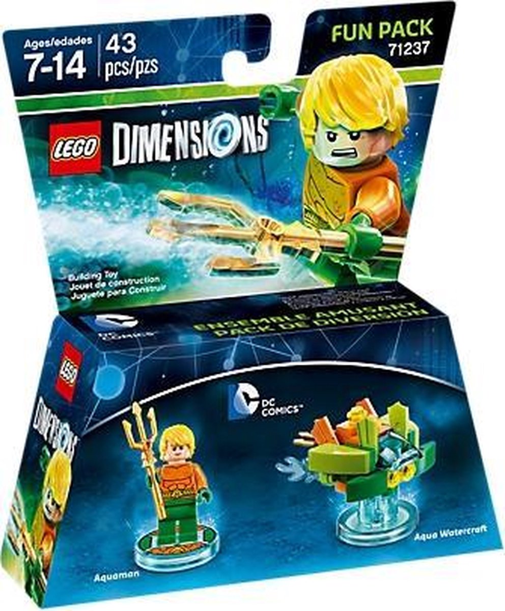 plaag Is aan het huilen Waakzaam LEGO Dimensions Fun Pack AQUAMAN | bol.com