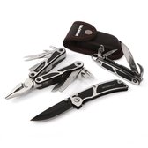 Tactisch Zakmes - Zakmes set - Survival Mes - Kampeer Zakmes - Multitool - Scouting mes - 3 delig - WorkPro