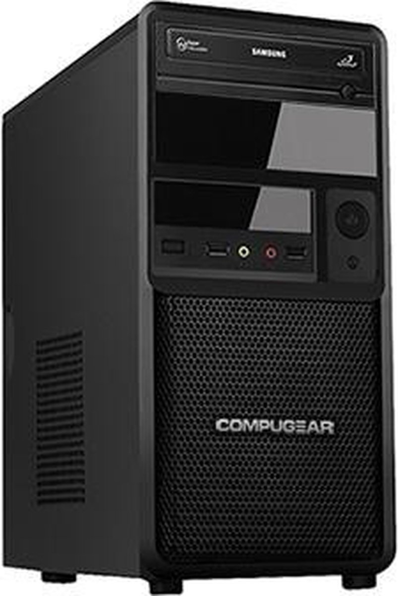 COMPUGEAR Premium PC8400-16SH - Core i5 - 16GB RAM - 240GB SSD - 1TB HDD - Desktop PC
