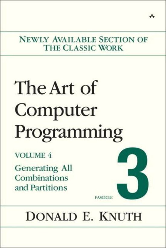 Art of Computer Programming, Volume 4, Fascicle 3, The - cover
