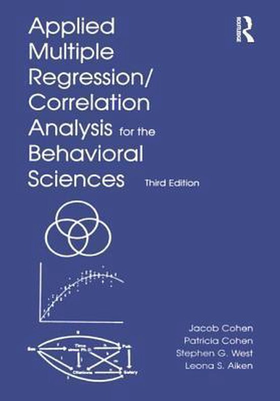 Applied Multiple Regression/Correlation Analysis For The Beh - cover