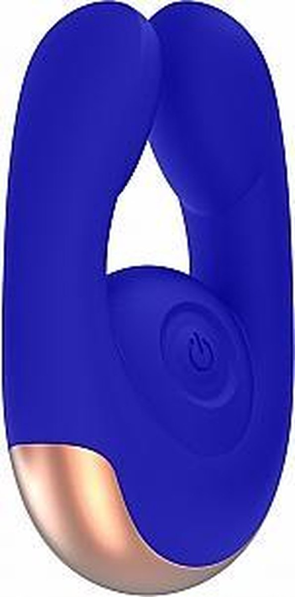 Goedkoopste Dual Motor Clitoral Stimulator - Fancy - Blue