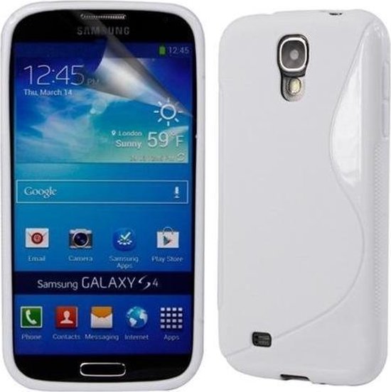 mild Misverstand De Alpen Samsung Galaxy S4 i9500 Silicone Case s-style hoesje Wit | bol.com