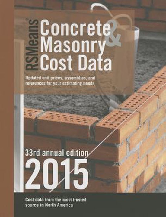 Rsmeans Concrete & Masonry Cost Data 9781940238524 Boeken