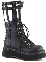 Demonia Laarzen -38 Shoes- EMILY-357 US 8 Zwart