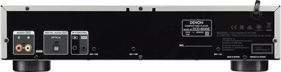 Denon DCD-600NE CD-Speler, AL32 Processing - Zilver — afbeelding 2