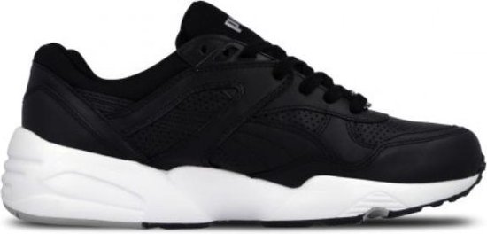 Puma trinomic r698 sales black suede