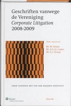 Serie vanwege het Van der Heijden Instituut te Nijmegen 99 - Geschriften vanwege de Vereniging Corporate Litigation 2008-2009