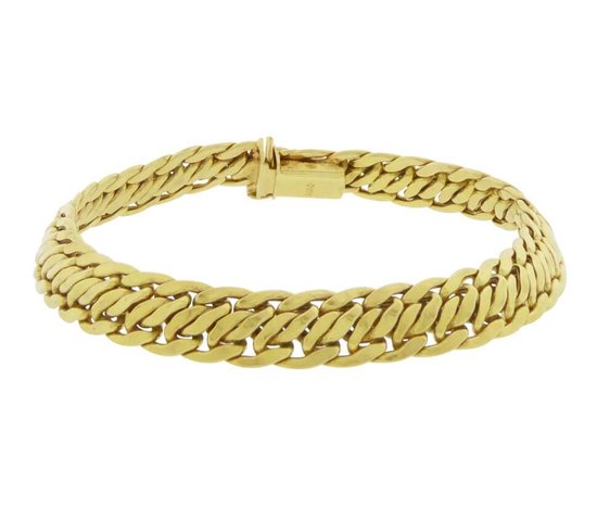 14 karaat geel gouden occasion armband | bol.com