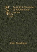 Long-lost chronicles of Solomon and poems