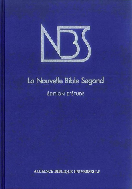 Omslag van La Nouvelle Bible Segond – Édition d'étude (ebook)