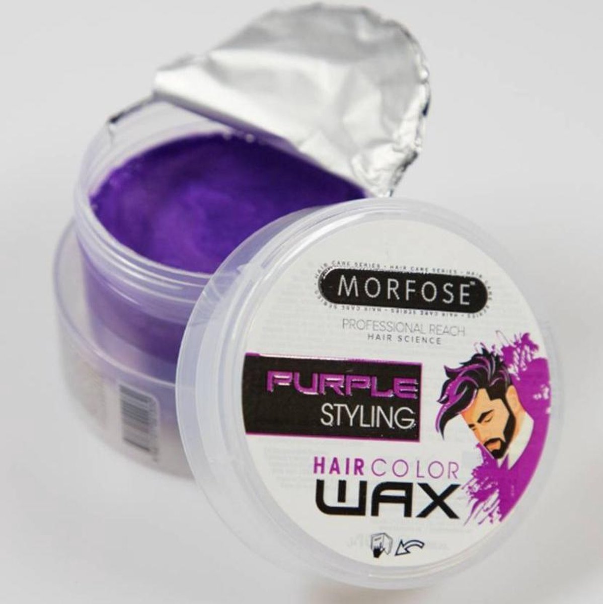 Morfose Haircolorwax/Haarkleur wax- Purple 100ml