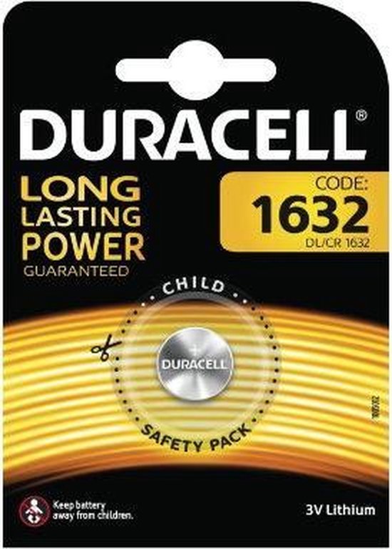 Duracell 1632 Single-use battery CR1632 3 V |