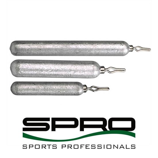 Spro Lead Drop Shot Sinker - 18g - 4st - Zwart van Spro — afbeelding 3