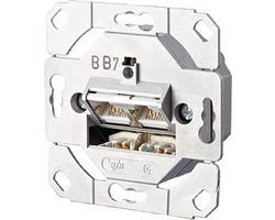 Metz Connect E-DAT Datacontactdoos Aderpaar - 130C381200-I - E2GTP