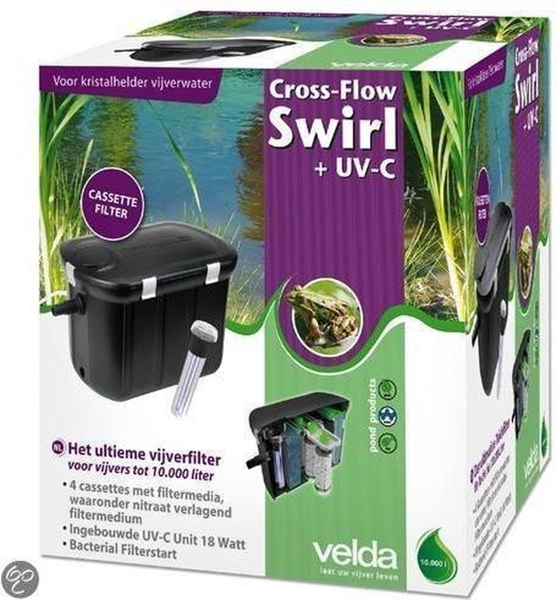 Velda Cross-Flow Biofill Swirl Set | bol.com