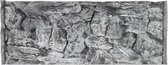 Aquarium-Terrarium achterwand type Rock Grijs 100*40 in 1 deel
