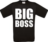 Big Boss grote maten t-shirt zwart heren 3XL