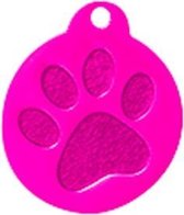 Rond Paw Klein Roze