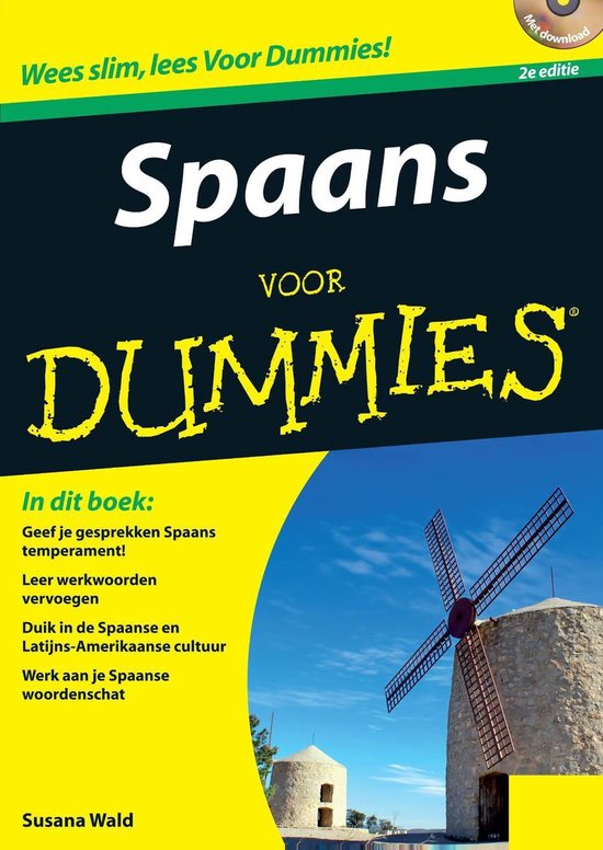 Cover van het boek 'Spaans voor Dummies' van Susanne Wald