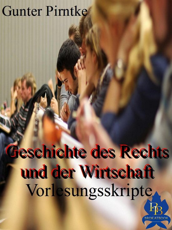 Geschichte des Rechts und der Wirtschaft - cover