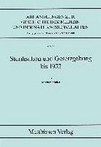 Sterilisation und Gesetzgebung bis 1933