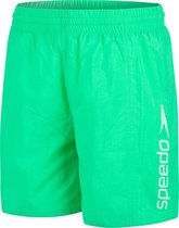 Speedo Zwembroek Challenge Boys Watershort - Kinderen - Groen-Wit - L