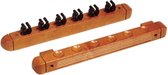 Cue rack for 6 cues Maple