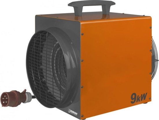 kompas Uitgraving helling Eurom Heat-Duct Pro 9KW ventilator kachel 380 Volt | bol.com