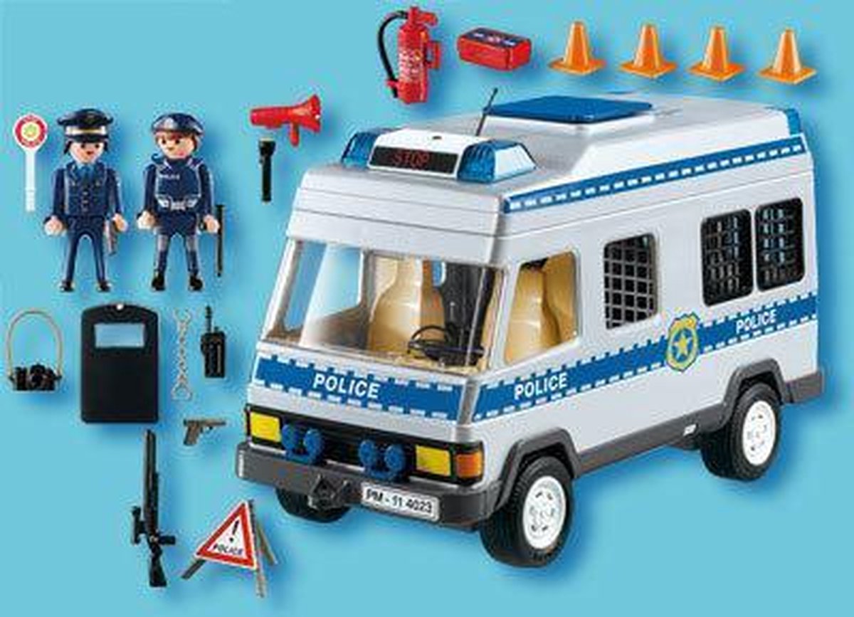 Playmobil Politie Mobiele Eenheid Wagen - 4022 | bol.com