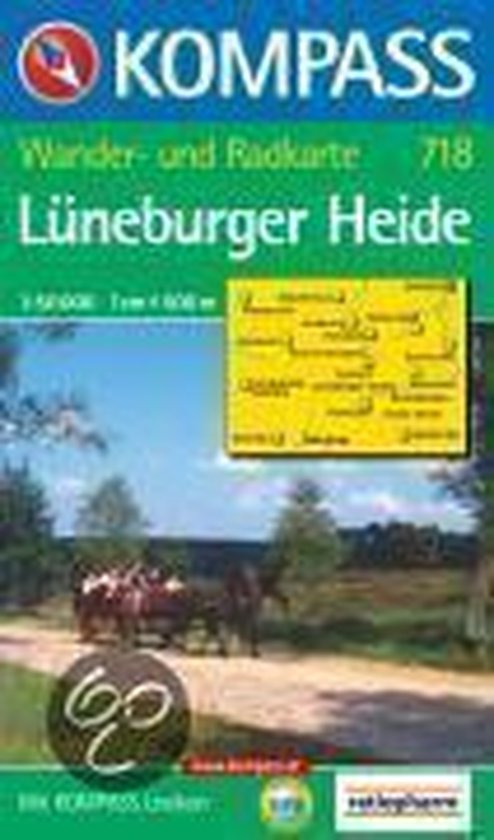 Lüneburger Heide. Wander- Und Radkarte. 1 : 50 000 - cover