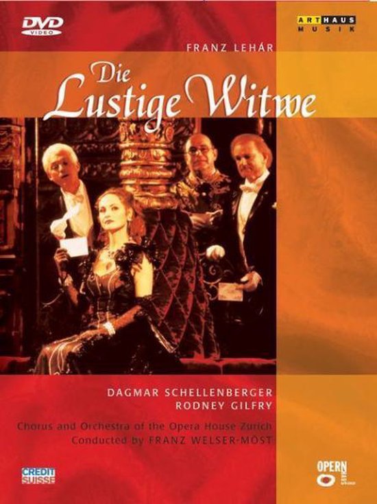 Cover van de film 'Die Lustige Witwe'