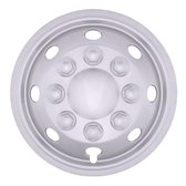 Autostyle EXTRA BOLLE Wieldoppen 16 inch Utah Zilver - ABS