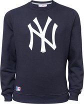 New Era NOS CREW New York Yankees Trui - Navy - XXL