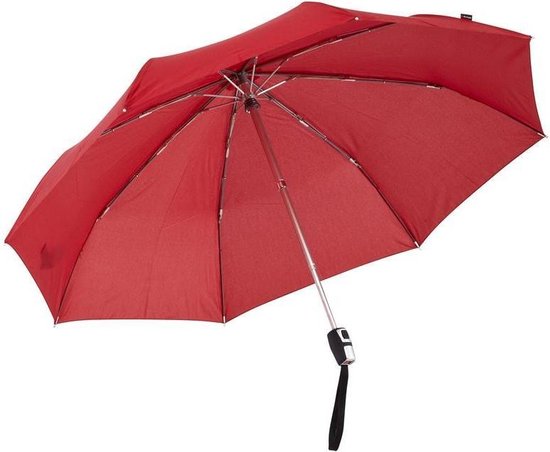 Enten browser gevolgtrekking Knirps T2 Duomatic opvouwbare paraplu - Red | bol.com