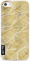 Casetastic Softcover Apple iPhone 5 / 5s / SE - Tropical Leaves Gold