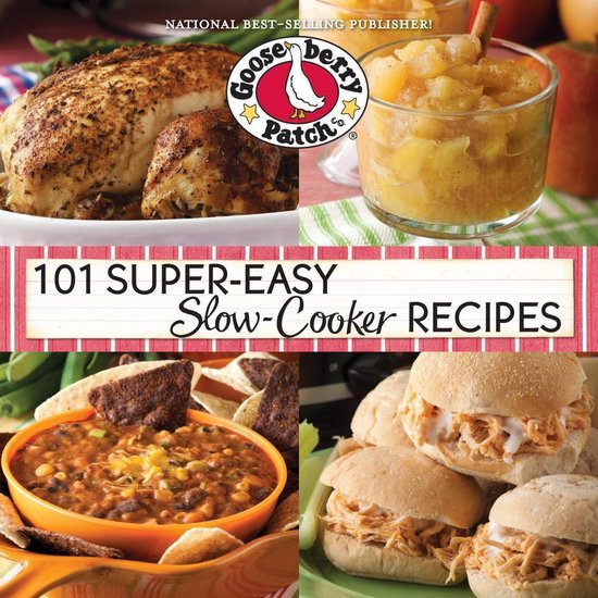 101 Super-Easy Slow-Cooker Recipes Cookbook - cover