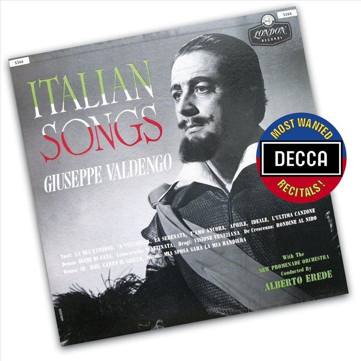Giuseppe Valdengo: Italian Songs