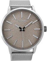 OOZOO Timepieces Taupe horloge C9230 (48 mm)