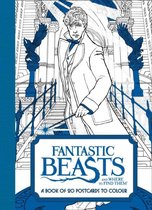 Fantastic beasts: book of 20 postcards to colour
