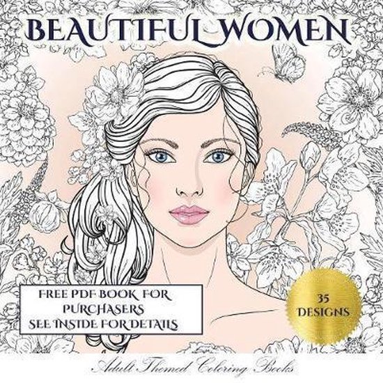 Adult Themed Coloring Books Beautiful Women An Adult Coloring Colouring Book With
