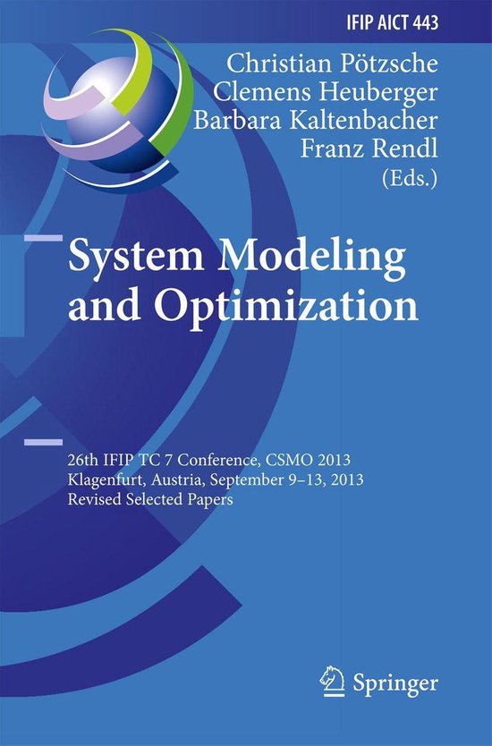 Springer Nature Proceedings Computer Science - System Modeli ... - cover