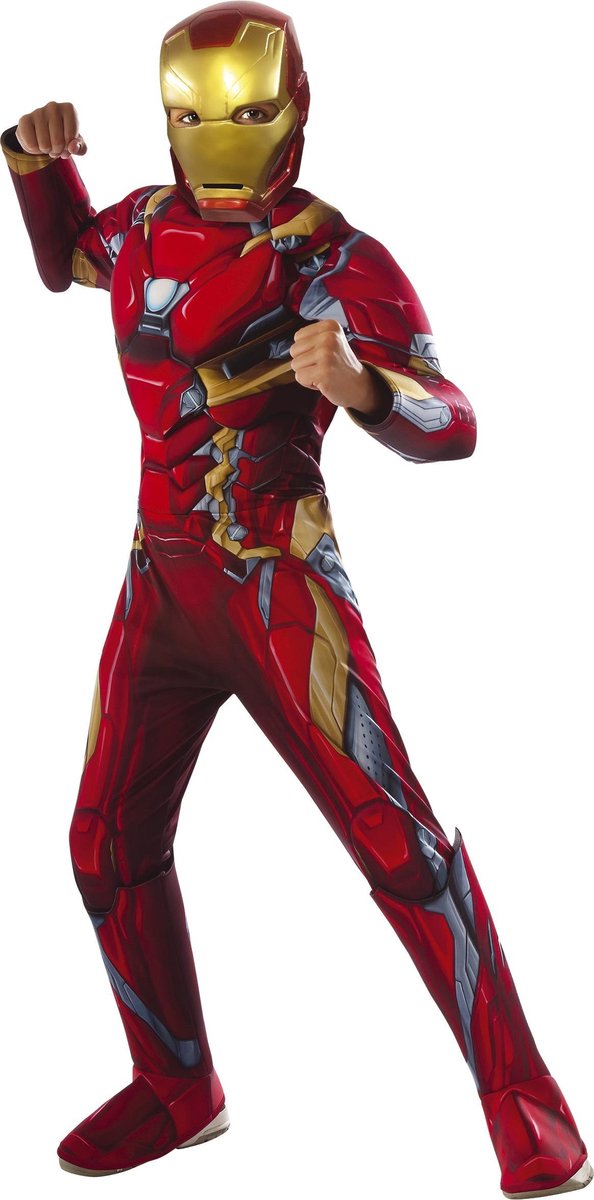 Kindercentrum Thuisland Houden Deluxe Iron Man™ kostuum voor kinderen - Verkleedkleding - Maat 98/104 |  bol.com
