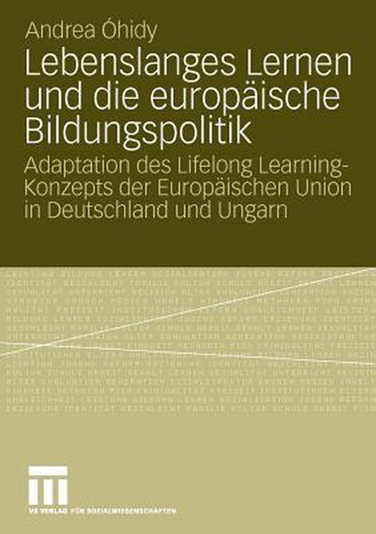 Lebenslanges Lernen und die europäische Bildungspolitik - cover