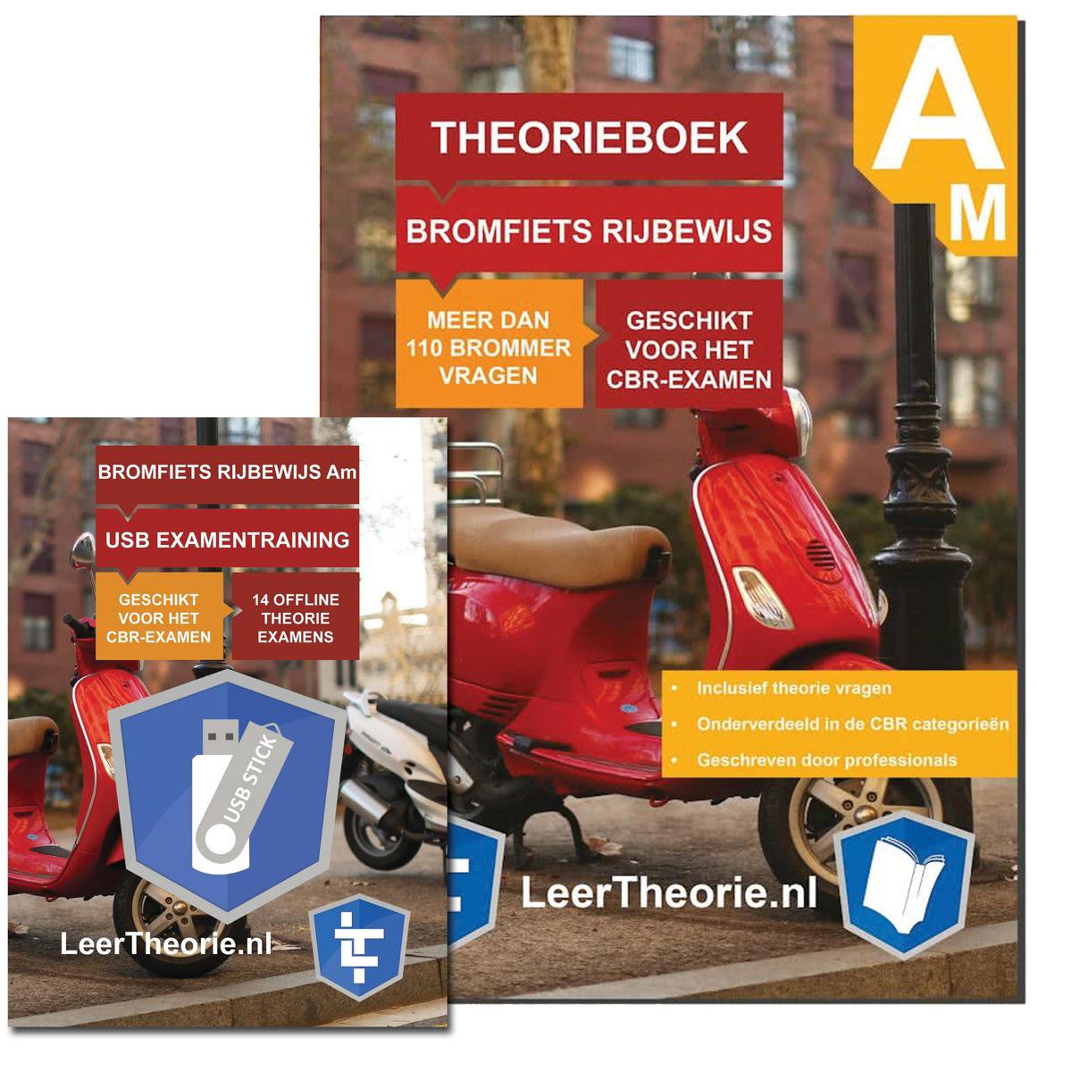 Scootertheorieboek 2022 - Bromfiets Theorieboek - Rijbewijs AM + USB 20  scooter... | bol.com