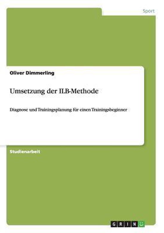 Umsetzung der ILB-Methode - cover